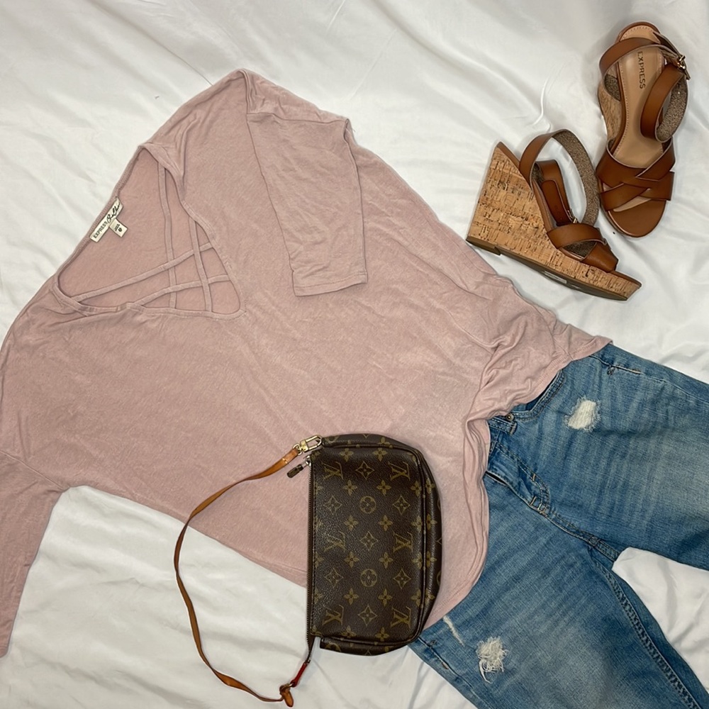 Express V-neck Top